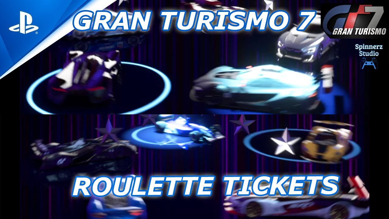 Ticket Roulette Gran Turismo Roulette Tickets | GT7 Roulette Tickets - YouTube