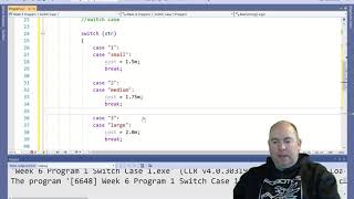 ERT207 Week 6 Program 3 Switch Case Coffee Wealth