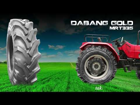 MRLTYRES - DABANG GOLD - MRT335 – AGRICULTURE TYRE - TRACTOR  - TYRE -TAKING YOU FURTHER - video from MRL Tyres