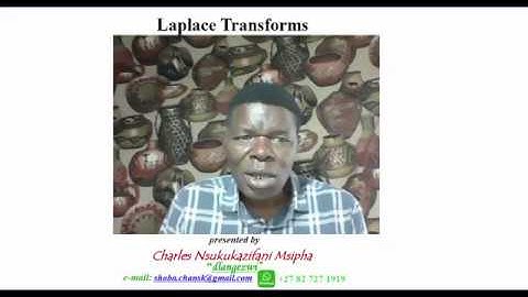 Laplace trnasforms   introduction to