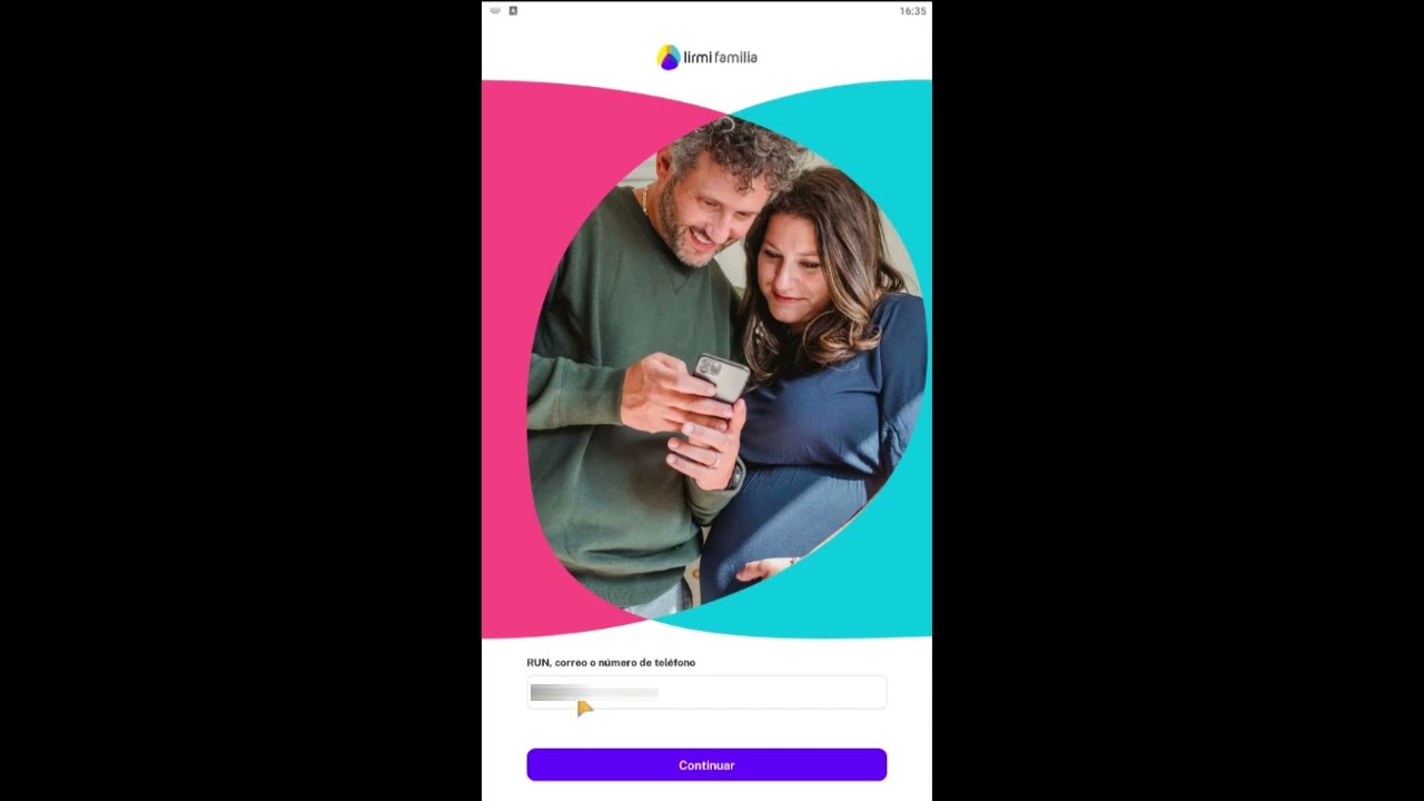 COMO INICIAR SESIÓN EN LA APLICACIÓN LIRMI FAMILIA