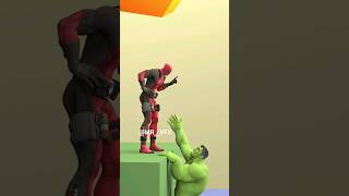 Marvel Animation 120% Hulk Vs Deadpool                               #shorts