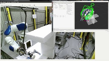 STOMP motion planner test with real sia5