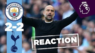 VAR, Handball, Penalty | Pep Reacts | MAN CITY 2-2 TOTTENHAM
