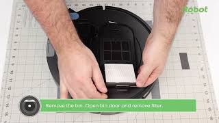 Roomba Essential | How To Replace The Air Filter