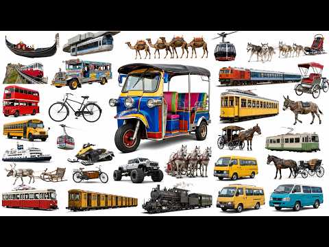 Countries and Their Iconic Vehicles | How Many of These Vehicles Have You Tried?