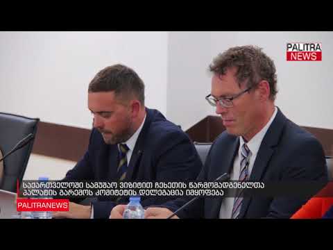 საქართველოში სამუშაო ვიზიტით ჩეხეთის წარმომადგენელთა პალატის გარემოს კომიტეტის დელეგაცია იმყოფება