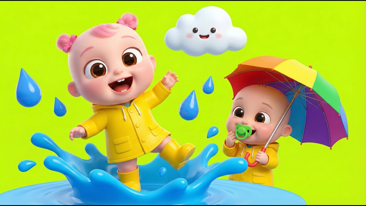 ☔ Yağmur Yağmasan Başka Bir Gün Gelsen - Çocuk Şarkısı | Zimi ve Nimo
