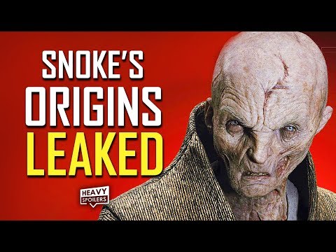 SNOKE ORIGIN STORY LEAKED And It Sounds BAD | Star Wars: The Rise Of Skywalker E