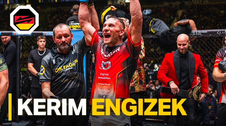 KERIM ENGIZEK ist neuer CHAMPION im MITTELGEWICHT | OKTAGON 62