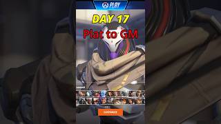 Road to GM Day #17: Gaining momentum🥳 #overwatch2   #gaming   #shorts