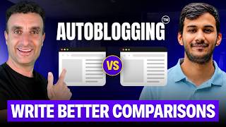Writing Better Comparison Articles with Autoblogging.ai (James Dooley Chats With Vaibhav Sharda) News