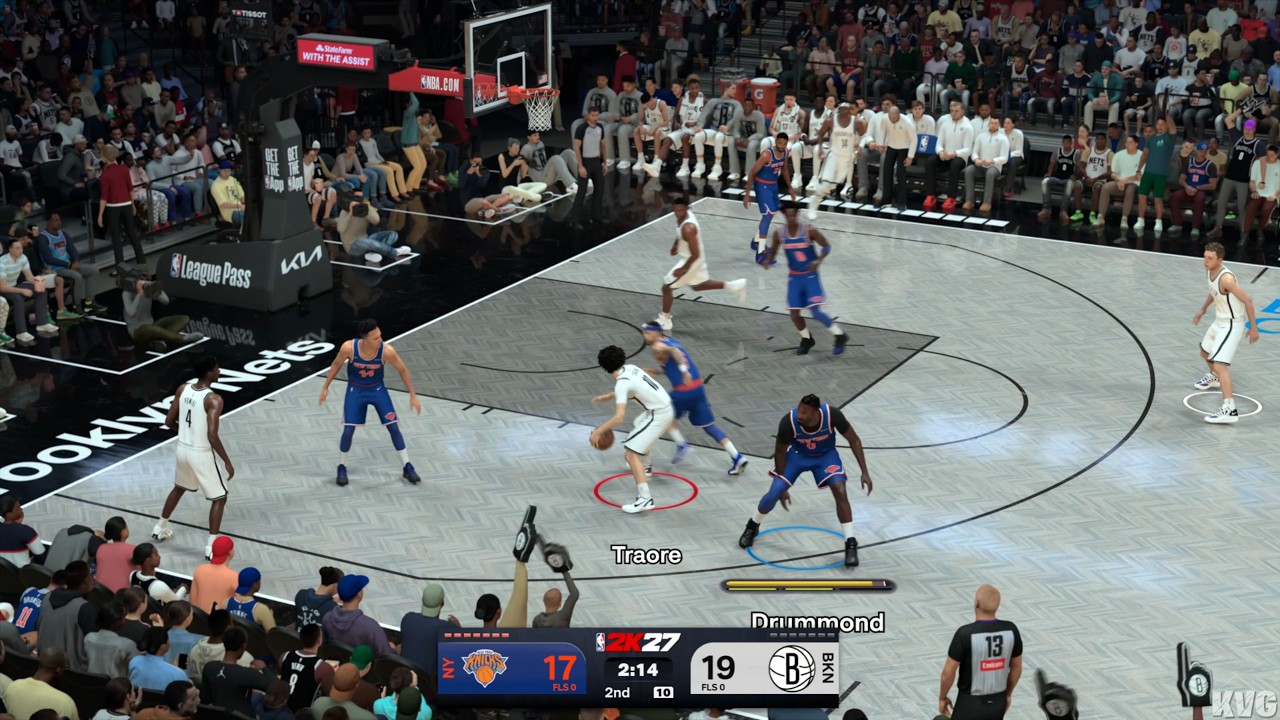 NBA 2K27 - New York Knicks vs Brooklyn Nets - Gameplay (PS5 UHD) [4K60FPS]