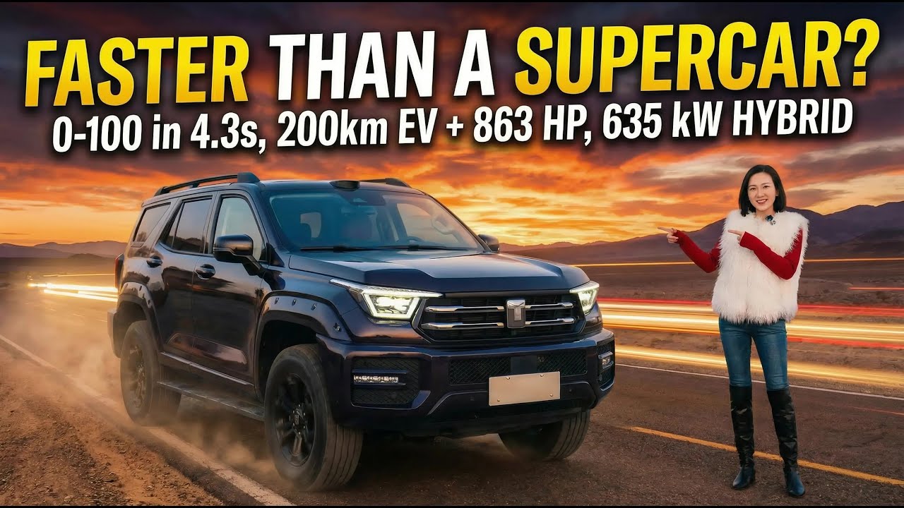 New GWM Tank 400 Hi4 Z Review 635kW PHEV Beast with 200km Electric Range
