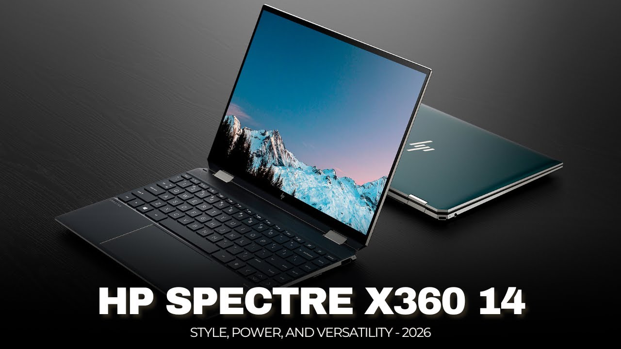 HP Spectre x360 14 style, power, and versatility - 2026 - YouTube