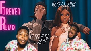 LOVE NO BE BY FORCE 🇬🇭🇳🇬 | Gyakie & Omah Lay - Forever (Remix) (Official Music Video) | Reaction