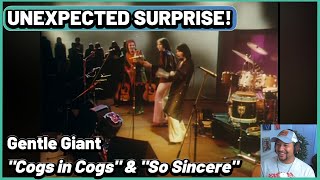 картинка: Gentle Giant - Cogs In Gogs So Sincere. Концерт в Брюсселе, 1974. РЕАКЦИЯ.