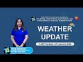 Public Weather Forecast issued at 5 AM | January 29, 2026 - Thursday