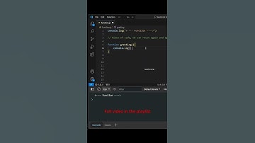 Function in javascript #javascriptfunctions  #javascriptinterview  #coding #shorts #shortvideo