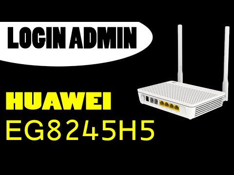 Login User dan Admin Huawei EG8245H5