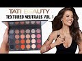 Tati Beauty Textures Neutrals Vol. 1 Eyeshadow Palette Review + Swatches