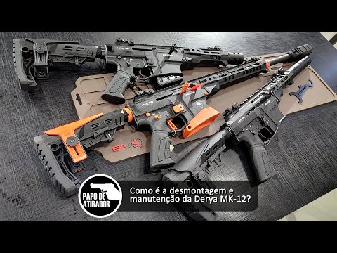 Como é a desmontagem e manutenção da Derya MK-12?