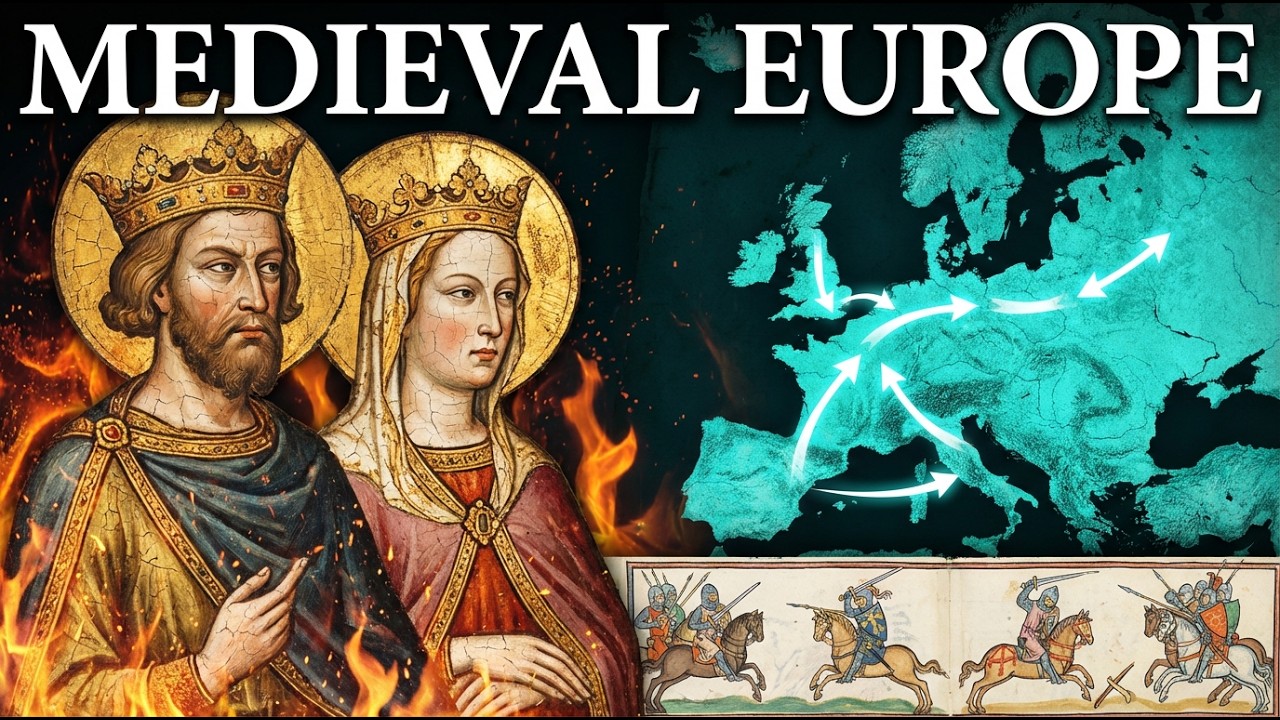 How Queens and Kings Built Europe: 1000 Years in 14 Minutes