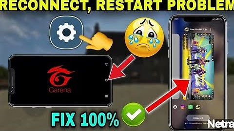 How To Solve Free Fire Background RestartProblem | Minimize Restart Problem In Free Fire