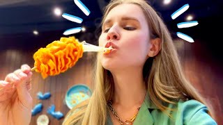 Asyada Her Gün Yediğim Tuhaf Yiyecekler Asmr Vlog