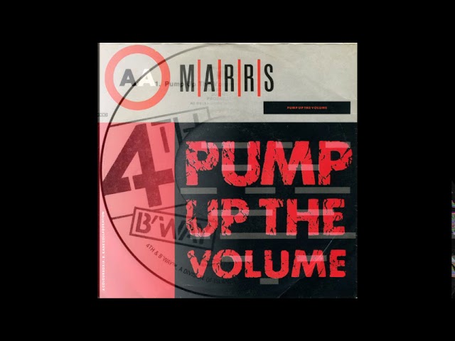 M/A/R/R/S - Pump Up The Volume (rare version) (1987)