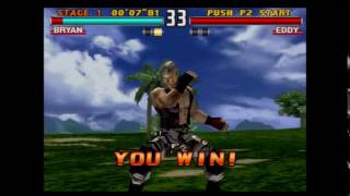 Tekken 3 Bryan Fury Win Poses