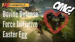 The Witcher 3: Bovine Defense Force Initiative Easter Egg “Money Glitch”