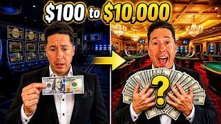 I Tried Turning $100 into $10,000 by Gambling!