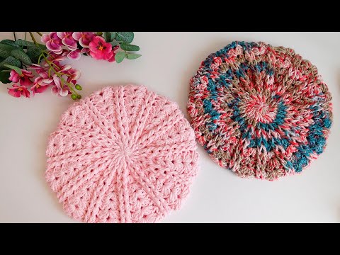 You Won't Believe It! I Crocheted This Beret for Babies