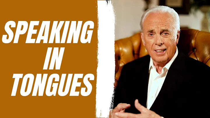 John MacArthur on "Speaking in Tongues (Charismatics)"