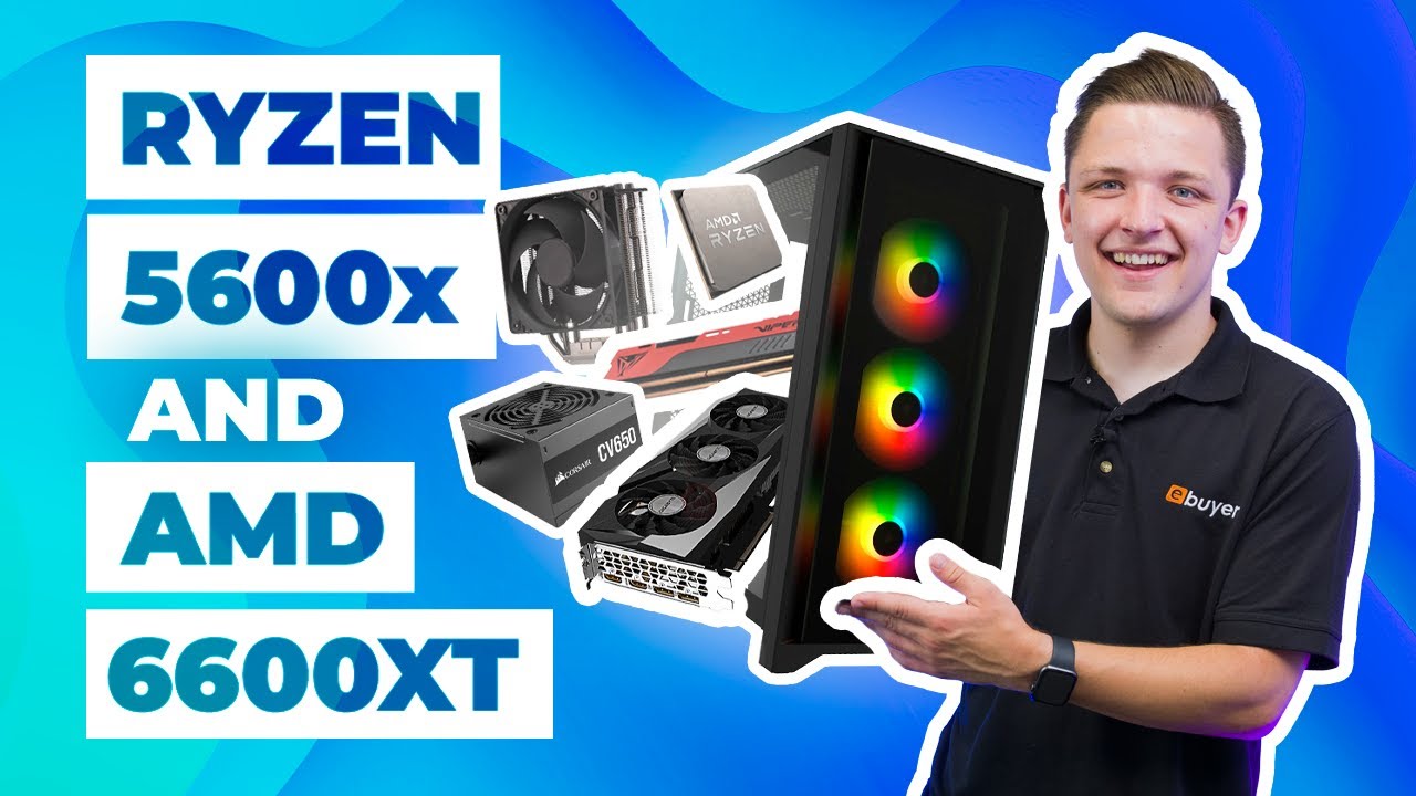 Build a Gaming PC for 2022 & Beyond + Games Tested! (RX 6600 XT, Ryzen  5600X)