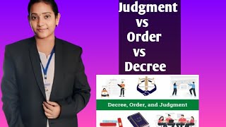 Celebrity #Differences between Judgment, Decree and Order from CPC,1908/#Sections of them/#Meanings of them/ Wealth