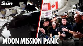 Artemis II: Astronauts hurtle towards Earth after losing contact on historic moon mission
