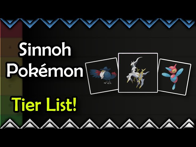 All Sinnoh Pokemon Tier List