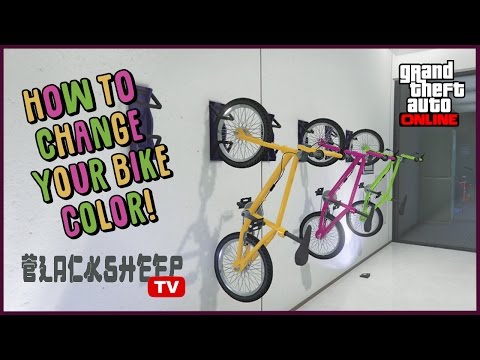 GTA 5 - How To Change BMX Bike Color - Easy Online Glitch Tutorial (1.39)