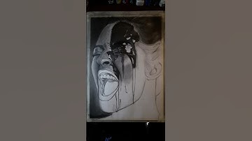 Can you imagine level of HYPER REALISM on this WET GIRL sketch 😱😍#art #drawing #artist #shorts