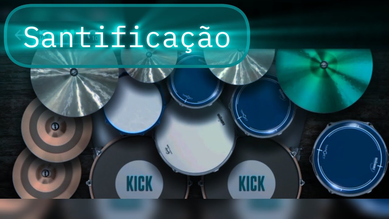 Santificação - Elaine Martins: Real Drum!