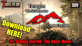 Teragon 01 Getting Started | 7DTD Mapmaking