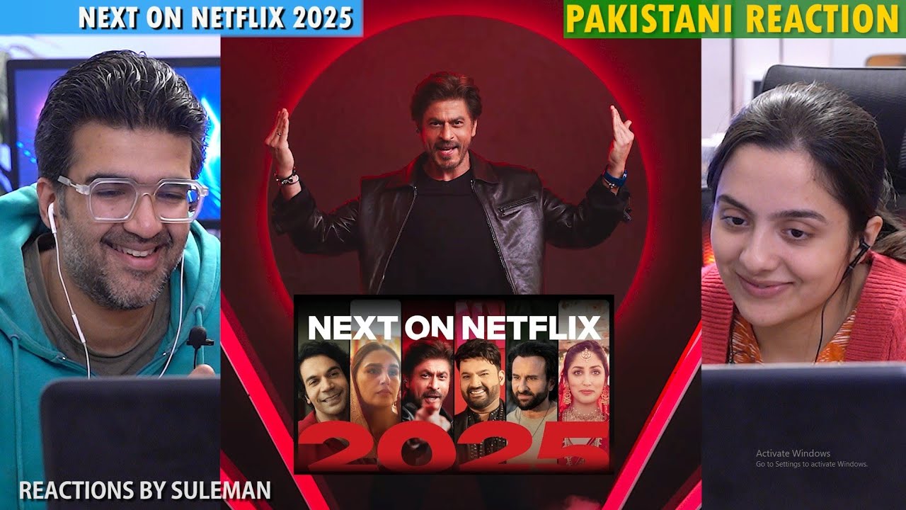 Pakistani Couple Reacts To Next On Netflix India 2025 | Series & films | SRK | Saif Ali Khan