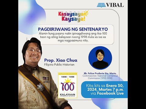 Kasaysayang, Kaysaya: Pagdiriwang ng Sentenaryo part 1 (The Felice Prudente Sta. Maria Story)