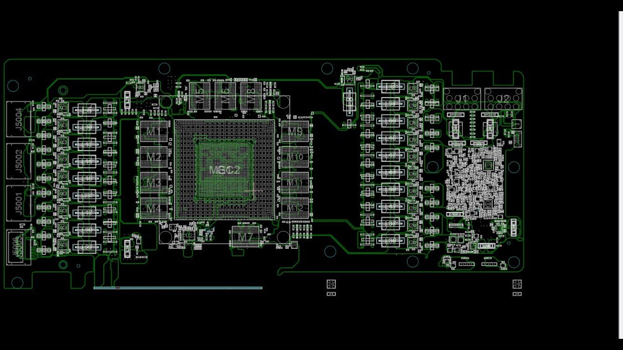MSI GeForce RTX 3080 MS-V389 Rev 1.1 Boardview - YouTube