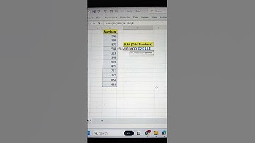 Find Odd Numbers SUM In Excel 💯 | Excel Functions 🔥 #shorts #tricks #tips #technology #bytetech