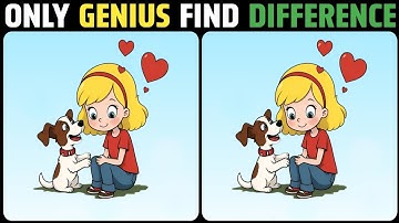 🔍 Only 10% 🤯 Genius Can Find the 3 Differences! 🔥