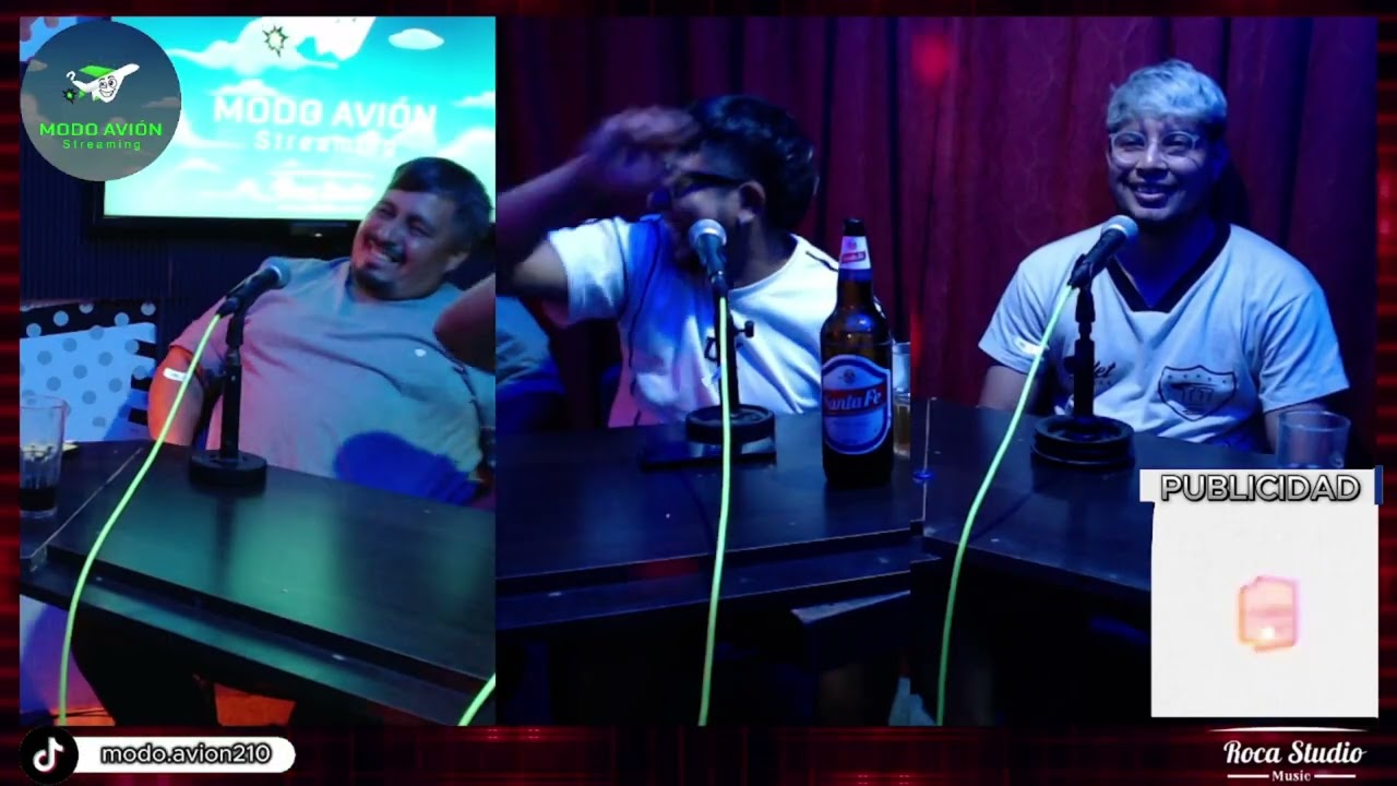 MODO AVION - NOCHE KARAOKE con No Me Olvides En Vivo