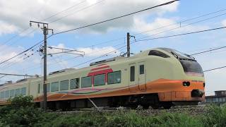 E653系U104編成【4K】信越本線下り回送